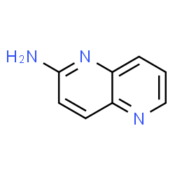 ChemSpider 2D Image | 1,5-Naphthyridin-2-amine | C8H7N3