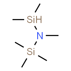 ChemSpider 2D Image | N-(Dimethylsilyl)-N,1,1,1-tetramethylsilanamine | C6H19NSi2