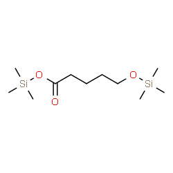 ChemSpider 2D Image | Trimethylsilyl 5-[(trimethylsilyl)oxy]pentanoate  | C11H26O3Si2