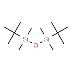 ChemSpider 2D Image | 1,3-Ditert-butyl-1,1,3,3-tetramethyldisiloxane | C12H30OSi2