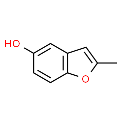 ChemSpider 2D Image | 2-Methylbenzofuran-5-ol | C9H8O2