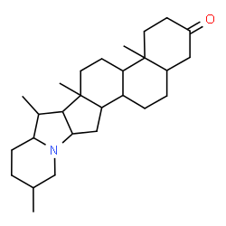 ChemSpider 2D Image | Solanidan-3-one | C27H43NO