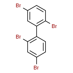 ChemSpider 2D Image | 2,2',4,5'-Tetrabromobiphenyl | C12H6Br4