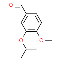 ChemSpider 2D Image | 3-Isopropoxy-4-methoxybenzaldehyde | C11H14O3