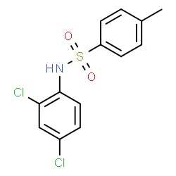ChemSpider 2D Image | N-(2,4-Dichlorophenyl)-4-methylbenzenesulfonamide | C13H11Cl2NO2S