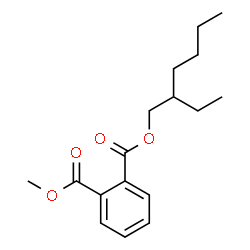 ChemSpider 2D Image | 2-Ethylhexyl methyl phthalate | C17H24O4