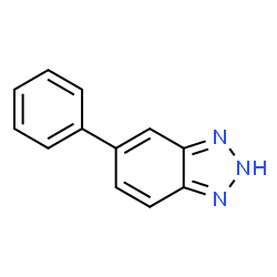 ChemSpider 2D Image | 5-Phenyl-2H-benzotriazole | C12H9N3
