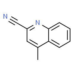 ChemSpider 2D Image | 2-Cyano-4-methylquinoline | C11H8N2
