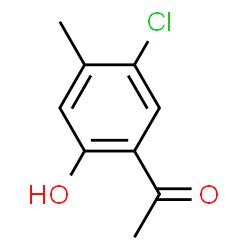 ChemSpider 2D Image | 5'-Chloro-2'-hydroxy-4'-methylacetophenone | C9H9ClO2