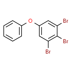 ChemSpider 2D Image | 3,4,5-TRIBROMODIPHENYL ETHER | C12H7Br3O