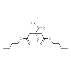 ChemSpider 2D Image | 1,3-DIBUTYL CITRATE | C14H24O7