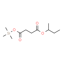 ChemSpider 2D Image | sec-Butyl trimethylsilyl succinate | C11H22O4Si