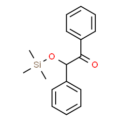 ChemSpider 2D Image | 1,2-Diphenyl-2-[(trimethylsilyl)oxy]ethanone | C17H20O2Si
