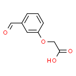 ChemSpider 2D Image | 3-FORMYLPHENOXYACETIC ACID | C9H8O4