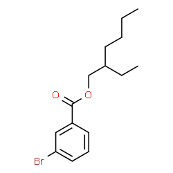 ChemSpider 2D Image | 2-Ethylhexyl 3-bromobenzoate | C15H21BrO2