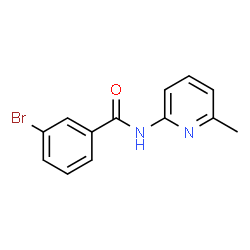 ChemSpider 2D Image | 3-Bromo-N-(6-methyl-2-pyridinyl)benzamide | C13H11BrN2O