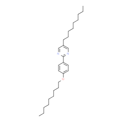 ChemSpider 2D Image | 5-Nonyl-2-[4-(nonyloxy)phenyl]pyrimidine | C28H44N2O