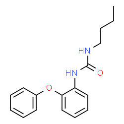 ChemSpider 2D Image | 1-Butyl-3-(2-phenoxyphenyl)urea | C17H20N2O2