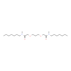 ChemSpider 2D Image | 2,2'-[1,3-Propanediylbis(oxy)]bis(N-heptyl-N-methylacetamide) | C23H46N2O4