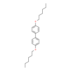 ChemSpider 2D Image | 4,4'-Bis(hexyloxy)biphenyl | C24H34O2