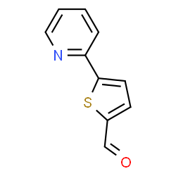 ChemSpider 2D Image | 5-PYRIDIN-2-YLTHIOPHENE-2-CARBALDEHYDE | C10H7NOS