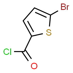 ChemSpider 2D Image | 5-Bromo-2-thiophenecarbonyl chloride | C5H2BrClOS