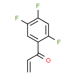 ChemSpider 2D Image | 1-(2,4,5-Trifluorophenyl)-2-propen-1-one | C9H5F3O
