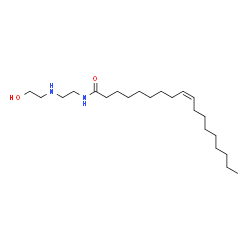 ChemSpider 2D Image | N-(2-(2-Hydroxyethylamino)ethyl)oleamide | C22H44N2O2