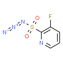 ChemSpider 2D Image | 3-Fluoro-2-pyridinesulfonyl azide | C5H3FN4O2S