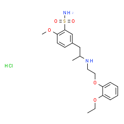 ChemSpider 2D Image | Tamsulosin hydrochloride | C20H29ClN2O5S