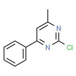 ChemSpider 2D Image | 2-Chloro-4-methyl-6-phenylpyrimidine | C11H9ClN2