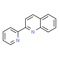 ChemSpider 2D Image | 2-(2-pyridyl)quinoline | C14H10N2