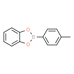 ChemSpider 2D Image | 2-(4-Methylphenyl)-1,3,2-benzodioxaborole | C13H11BO2
