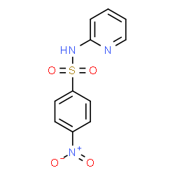 ChemSpider 2D Image | 4-nitro-N-2-pyridinylbenzenesulfonamide | C11H9N3O4S