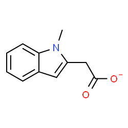 ChemSpider 2D Image | (1-Methyl-1H-indol-2-yl)acetate | C11H10NO2