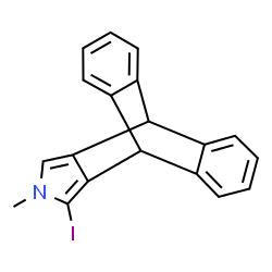 ChemSpider 2D Image | 16-Iodo-17-methyl-17-azapentacyclo[6.6.5.0~2,7~.0~9,14~.0~15,19~]nonadeca-2,4,6,9,11,13,15,18-octaene | C19H14IN