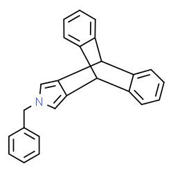 ChemSpider 2D Image | 17-Benzyl-17-azapentacyclo[6.6.5.0~2,7~.0~9,14~.0~15,19~]nonadeca-2,4,6,9,11,13,15,18-octaene | C25H19N