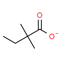 ChemSpider 2D Image | dimethylbutyrate | C6H11O2