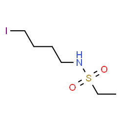 ChemSpider 2D Image | N-(4-Iodobutyl)ethanesulfonamide | C6H14INO2S