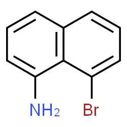 ChemSpider 2D Image | 8-Bromo-1-naphthalenamine | C10H8BrN