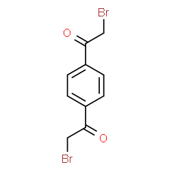 ChemSpider 2D Image | 1,4-Bis(bromoacetyl)benzene | C10H8Br2O2