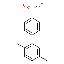 ChemSpider 2D Image | 2,5-Dimethyl-4'-nitrobiphenyl | C14H13NO2