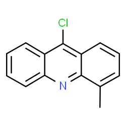 ChemSpider 2D Image | 9-Chloro-4-methylacridine | C14H10ClN