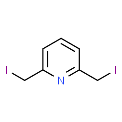 ChemSpider 2D Image | 2,6-Bis(iodomethyl)pyridine | C7H7I2N