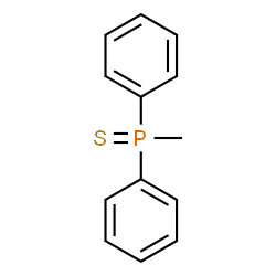 ChemSpider 2D Image | Methyldiphenylphosphine sulfide | C13H13PS