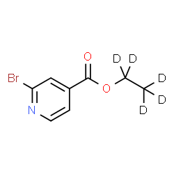 ChemSpider 2D Image | (~2~H_5_)Ethyl 2-bromoisonicotinate | C8H3D5BrNO2