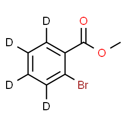 ChemSpider 2D Image | Methyl 2-bromo(~2~H_4_)benzoate | C8H3D4BrO2