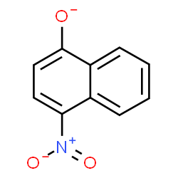 ChemSpider 2D Image | 4-Nitro-1-naphthalenolate | C10H6NO3