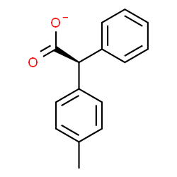 ChemSpider 2D Image | (2S)-(4-Methylphenyl)(phenyl)acetate | C15H13O2