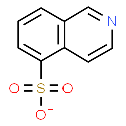 ChemSpider 2D Image | 5-Isoquinolinesulfonate | C9H6NO3S